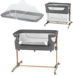 Momi Co-sleeper Momi, Smart Bed 4 in 1 - Grey (LOZE00002) - orasuljucariilor