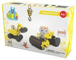 Meli Set creativ de constructie Pe Santier, 124 piese, Meli (ML50100)