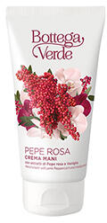 Bottega Verde - Crema de maini, hidratanta, cu extract de piper roz - Pepe Rosa, 75 ML