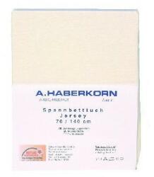 Hausmann (A-Haberkorn) Cearceaf jerse cu elastic pentru saltele 70/140cm CREM A Hausmann (765252_3) Lenjerii de pat bebelusi‎, patura bebelusi