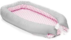 Fillikid Baby nest, culcus saltea si protectie de pat detasabila, 90x40 cm, pink Fillikid (5200-12) - orasuljucariilor