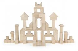 Viga Toys Set cuburi de construit 100 buc natur (3cm), Viga (51623) - orasuljucariilor
