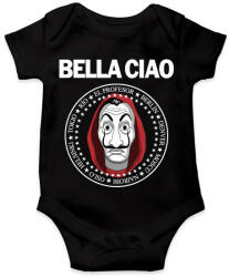 printfashion Bella Ciao - Baba Body - Fekete (5088696)