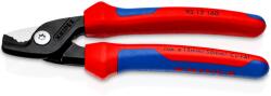 KNIPEX Ножици за рязане на кабел до 50мм2 StepCut, синьо-червена (K9512160)