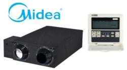 Midea HRV-D400(B) hővisszanyerős szellőztető DC Inverter (standard távszabályzóval, kábellel)