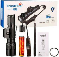 TrustFire Lanterna tactila cu comutator de presiune TrustFire R8 (TRFR8)