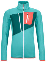 ORTOVOX W's Fleece Grid Jacket Mărime: S / Culoare: albastru deschis