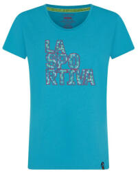 La Sportiva Pattern T-Shirt W Mărime: L / Culoarea: albastru deschis