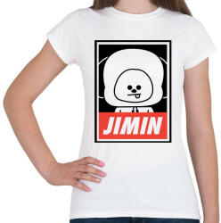 printfashion BTS JIMIN - Női póló - Fehér (1650764)