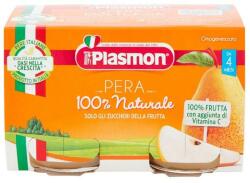 Plasmon Piure Pere 100% Natural - Plasmon, 4 luni+, 2 x 104 g
