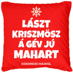 printfashion Last Christmas - Párnahuzat, Díszpárnahuzat - Piros (10756528)