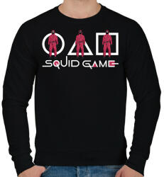 printfashion Squid Game - Férfi pulóver - Fekete (5661336)