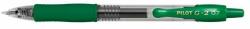 Pilot Roller cu gel Pilot G-2 Plus diverse culori 0.7 mm cu click verde (PBL-G2-7G)