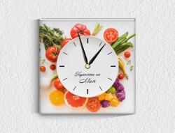  Стъклен стенен часовник 048