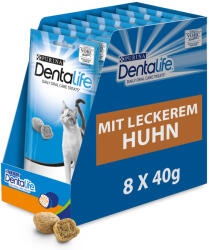 Dentalife 16x40g PURINA Dentalife mindennapi fogápoló macskasnack csirke 25% árengedménnyel