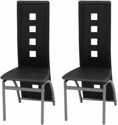 vidaXL 2 buc negru 243644