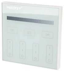 MiLight Group Control Dimmer Fali LED szalag fényerő szabályzó panel, T1: 230V (MiLight T1 AC180-240V dimming panel remote)