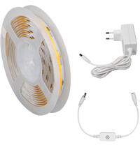 Kanlux Fehér LED szalag szett (3 méter term. fehér COB LED csík + tápegység + érintős dimmer) (26327)
