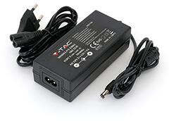 V-TAC LED Adapter 12 Volt, dugvillás tápegység LED szalaghoz (60W/5A) IP44 ( 3239)
