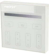 MiLight Group Control Dimmer Fali LED szalag fényerő szabályzó panel, B1: elemes (MiLight B1 3V dimming panel remote)