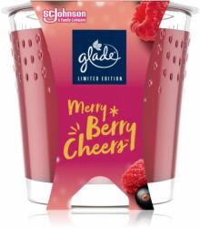 Glade Merry Berry Cheers lumânare parfumată cu parfum Merry Berry Cheers 129 g
