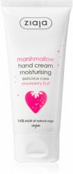 Ziaja Marshmallow crema de maini hidratanta Strawberry Fluff 50 ml