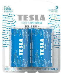 Tesla Baterii Tesla D Blue (r20 / Blister Folie 2 Buc) (15200220) Baterii de unica folosinta