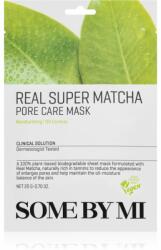 Some By Mi Daily Solution Super Matcha Pore Care mască textilă de îngrijire pentru a improspata porii si pielea cu aspect obosit 20 g Masca de fata