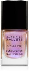 Gabriella Salvete Longlasting Enamel lac de unghii cu efect holografic culoare 39 Nude Pink 11 ml