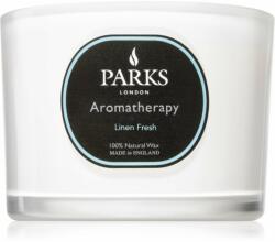 Parks London Aromatherapy Linen Fresh lumânare parfumată 80 g