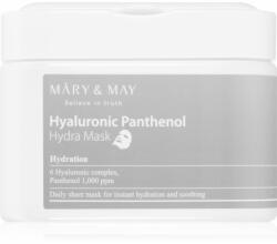 MARY & MAY Hyaluronic Panthenol Hydra Mask set de măști textile pentru o hidratare intensa 30 buc Masca de fata