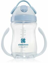 Kikkaboo Sippy Cup with a Straw bögre szívószállal 12 m+ Blue 300 ml