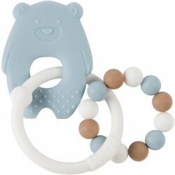 NATTOU Teether Lapidou rágóka Blue 4m+