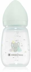 KikkaBoo Savanna Anti-colic Baby Bottle cumisüveg 3 m+ Mint 260 ml