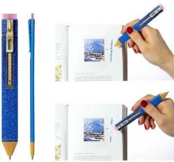 Thinking Gifts Flexilight Könyvjelző toll farmer mintával - Jeans (tg-pbj)