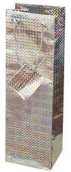 Italtasak CREATIVE Special hologram 13x36x9 cm egyszínű ezüst sodort füles