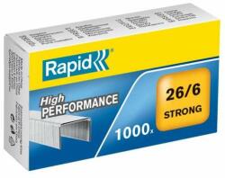 Rapid Strong 26/6 capse galvanizate (1000 bucăți pe cutie) (24861400)