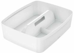 Leitz Tavă organizatoare cu mâner, mare, LEITZ "MyBox", albă (53220001)