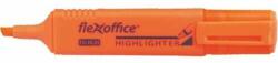FlexOffice Evidențiator Flexoffice portocaliu, corp plat 1-4mm (FO-HL05O)