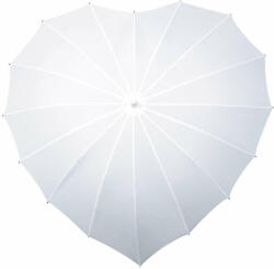 von Lilienfeld Fehér szív - UV szűrős - hosszúnyelű esernyő / napernyő - von Lil (ZB-esernyo-9210E)