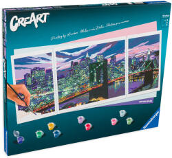 Ravensburger Set de pictură Ravensburger CreArt - Silueta New York-ului (23551) Carte de colorat