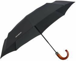 Samsonite esernyő 108978-1041, 3 sect. auto o c crook (black) -wo (108978-1041)