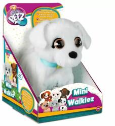 IMC Toys Club Petz: Mini Walkiez cățeluș care se plimbă - Bichon (99876)