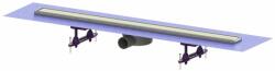 KESSEL Set rigola pentru dus plus capac Kessel Linearis Compact 95 cm inox cu sita de par si clapeta multistop (45600.65FM)