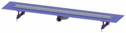 KESSEL Set rigola pentru dus plus capac Kessel Linearis Compact 105 cm inox cu sita de par si clapeta multistop (45600.66FM)
