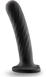 Blush Novelties Temptasia Twist Large Black Dildo