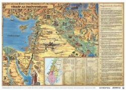Stiefel "Katolikus egyházi év és Újszövetség térképe / Ószövetség (123507K)