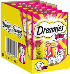 Dreamies Dreamies Mix Snackuri pisici - Brânză & vită (60 g)