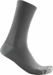 Castelli Bandito Wool 18 Sock Nickel Gray 2XL Kerékpáros zoknik