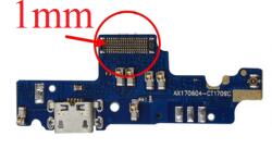  Xiaomi Redmi Note 4X töltő csatlakozós panel mikrofonnal (micro usb csatlakozó) széles, wide csatlakozós utángyártott
